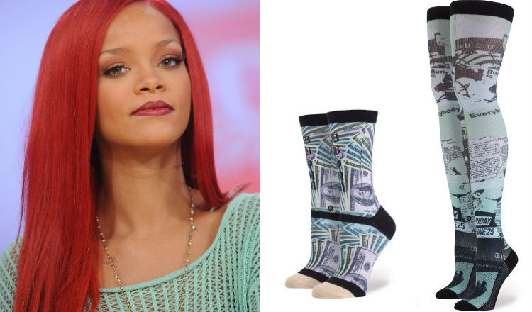 rihanna socks collection